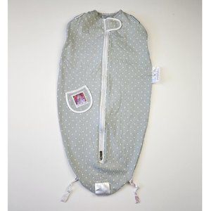 Puckababy The Original Mini Evolution Sleep Sack Swaddle Bag Polka Dot 3-6m